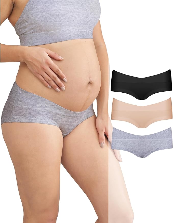 Intimate Portal Maternity Underwear Cotton Pregnancy Postpartum Panties Under by IntimatePortal