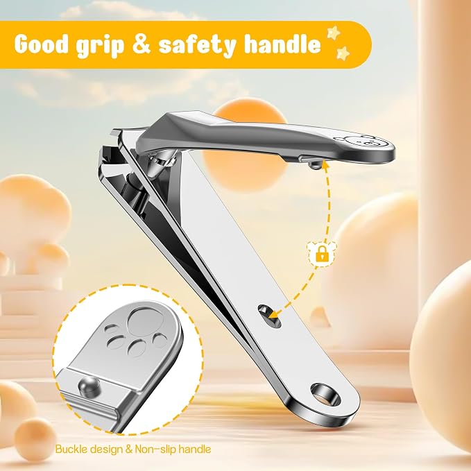FVION Kids Nail Clippers, Small Jaw Baby Nail Clipper Trimmers - Image 4