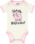Lazy One Cute Unisex Baby Bodysuit, Cute Animal Designs, 6-18 Months by LazyOne