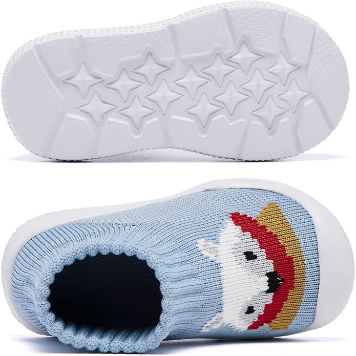 MORENDL Toddler Sock Shoes Baby Walking Shoes Infant Slippers Boys & Girls - Image 5