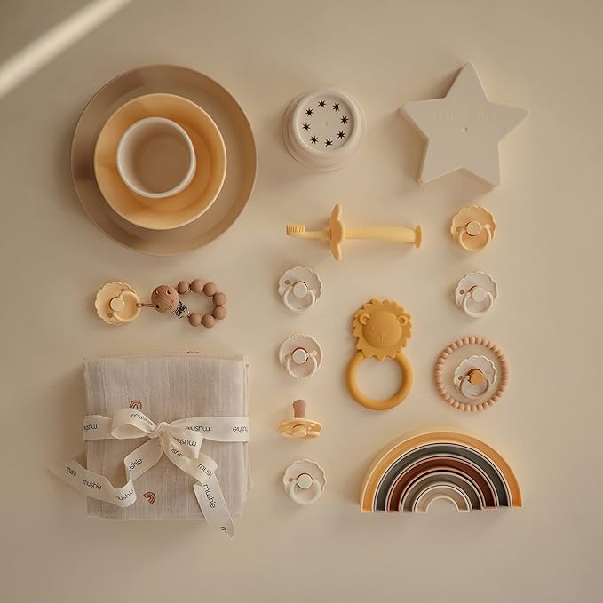 mushie Round Dinnerware Bowls for Kids | Made in Denmark - Image 6