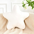 White Star Throw Pillow, Cute Star Pillow Room Decor, Soft 14.9" Star Shaped by XVTRU