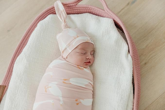 Copper Pearl Baby Swaddle Blanket - Image 5