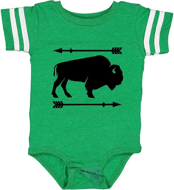 inktastic Buffalo Cute Animal Western Baby Bodysuit by Inktastic