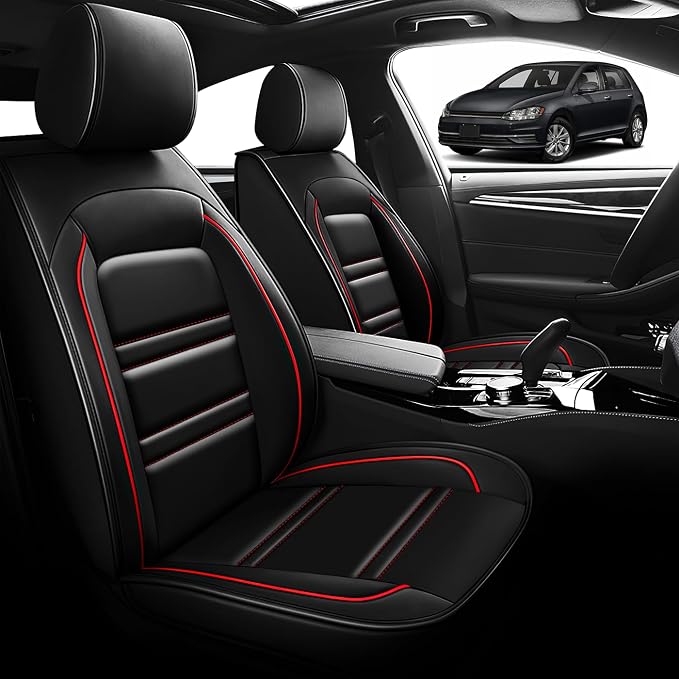 Seat Cover for VW Car Golf 2015-2019 | Car Seat Covers Front Seats, Waterproof - Image 2