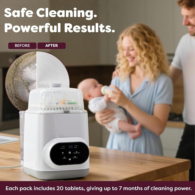KOOLA Mom Descaling Tablets for Baby Bottle Washer Sterilizers & Warmers - Image 5