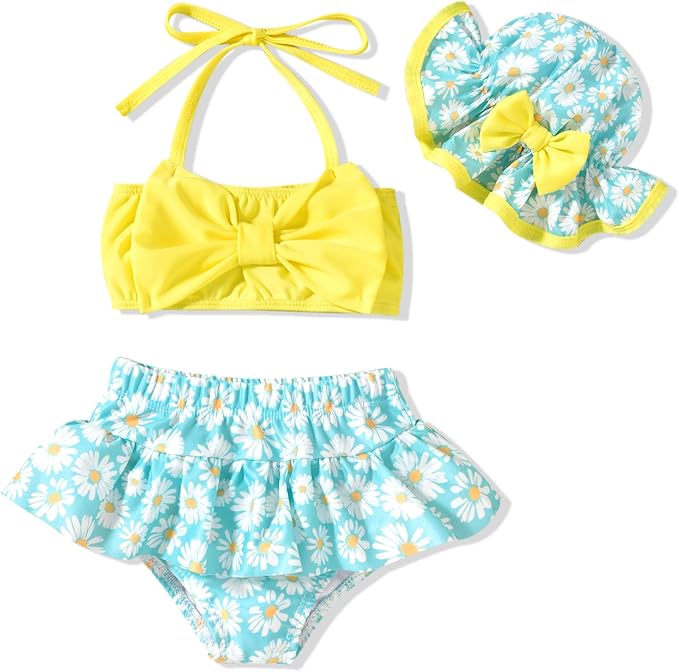 Aalizzwell Baby Girl 2-Piece Bikini Swimsuit by Aalizzwell