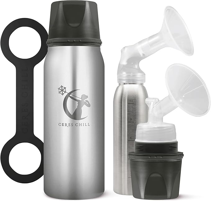 CERES CHILL OG Breastmilk Chiller & Warmer – 12–34oz Portable Breast Milk Cooler by CeresChill