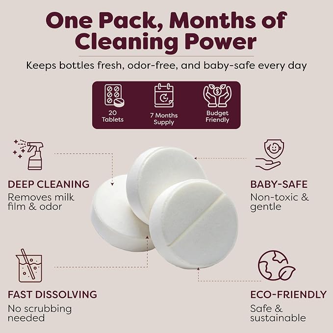 KOOLA Mom Descaling Tablets for Baby Bottle Washer Sterilizers & Warmers - Image 4