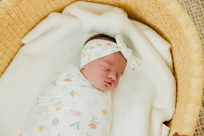 Copper Pearl Baby Swaddle Blanket - Image 5