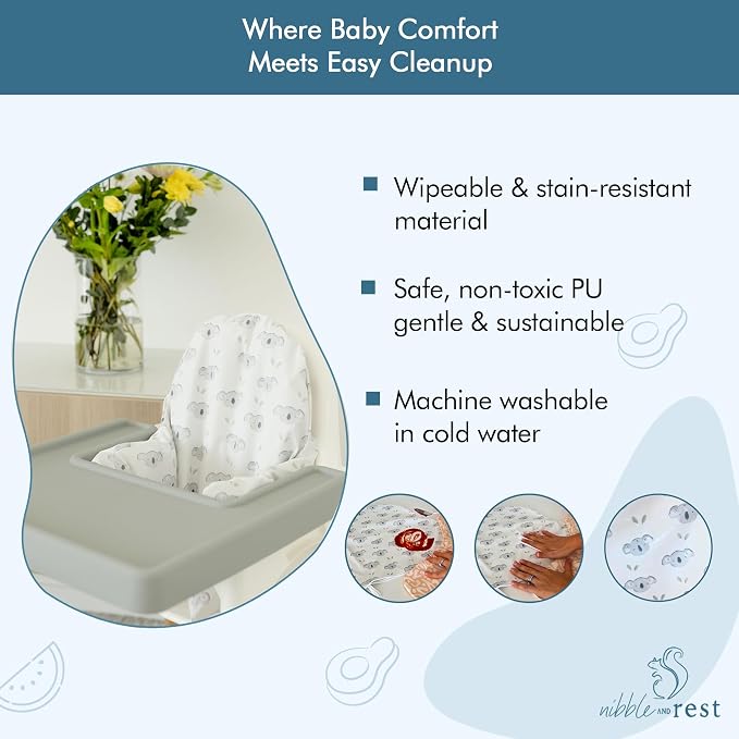 Nibble and Rest Highchair Cushion Cover - Image 3