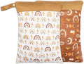 2 Pack Wet Dry Bags for Baby Cloth Diapers&Breast Pump Parts, Waterproof by Smarbore