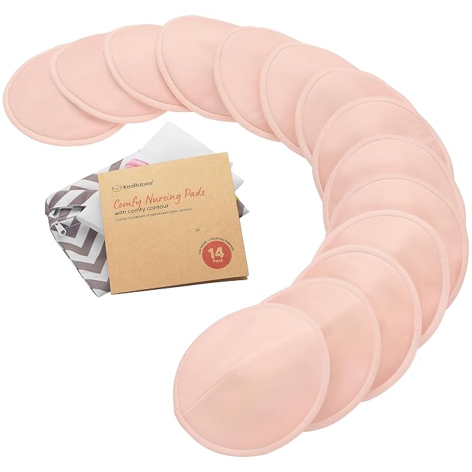 Organic Nursing Pads by KeaBabies