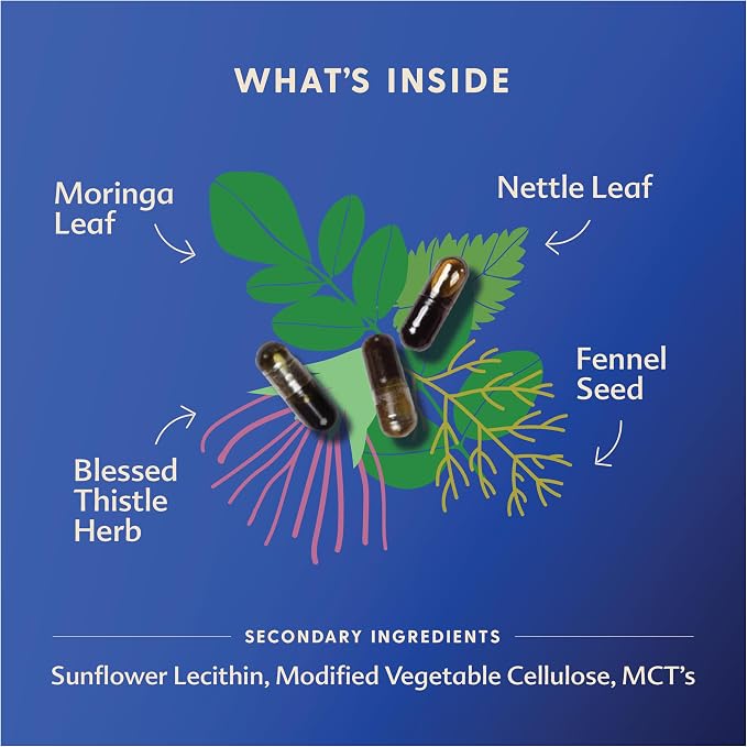 Motherlove More Milk Moringa Moringa-Based Lactation Supplement to Support - Image 4