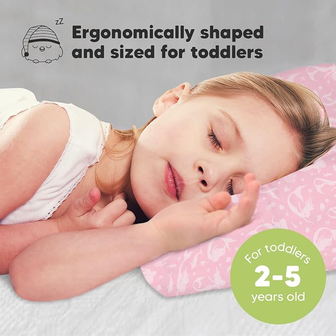 Toddler Pillow with Pillowcase - Image 2