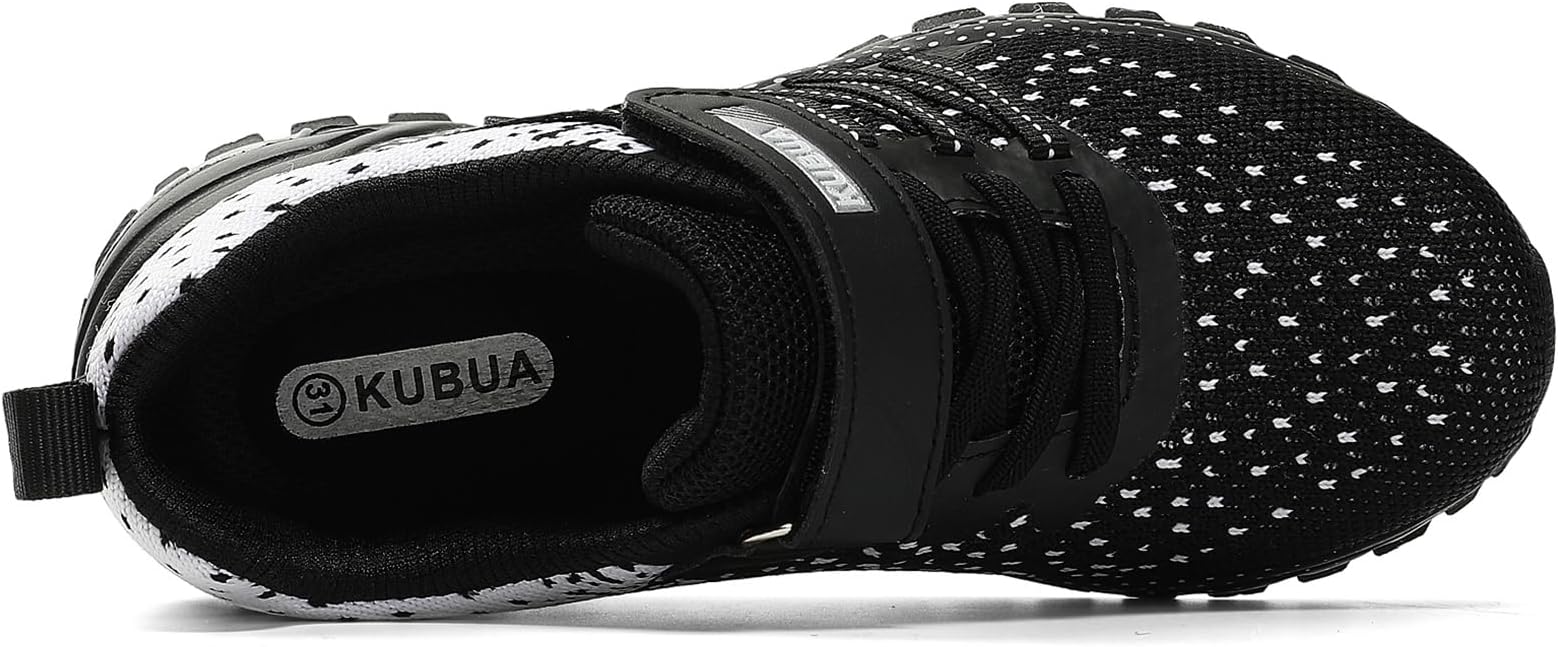 KUBUA Kids Sneakers for Boys Girls Running Tennis Shoes Lightweight Breathable - Image 3