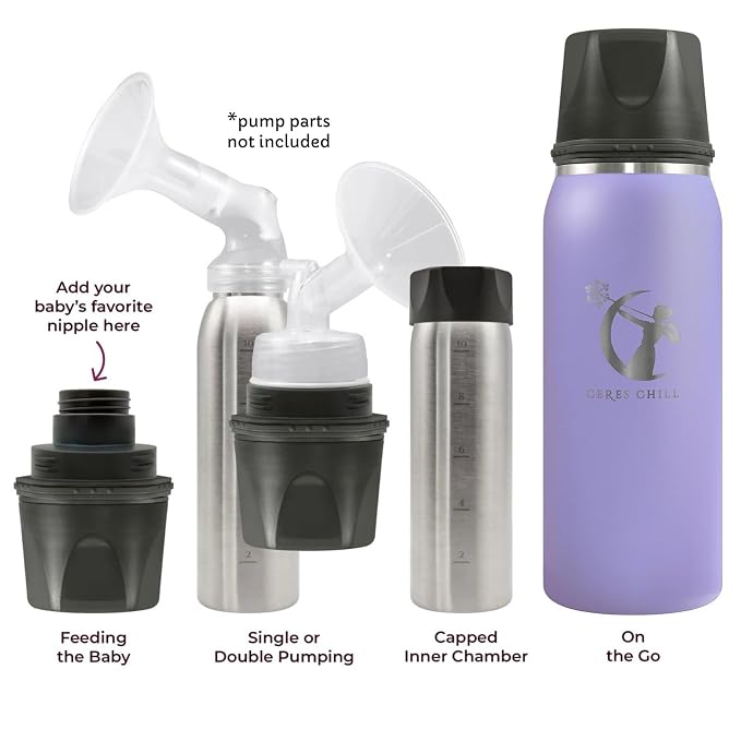 CERES CHILL OG Breastmilk Chiller, Reusable Storage Container, Connects w/Most - Image 2