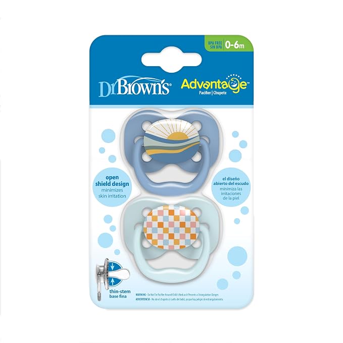 Dr. Brown's Advantage Baby Pacifiers, 0-6 Month, Glow-in-The-Dark, 0-6 Month - Image 19