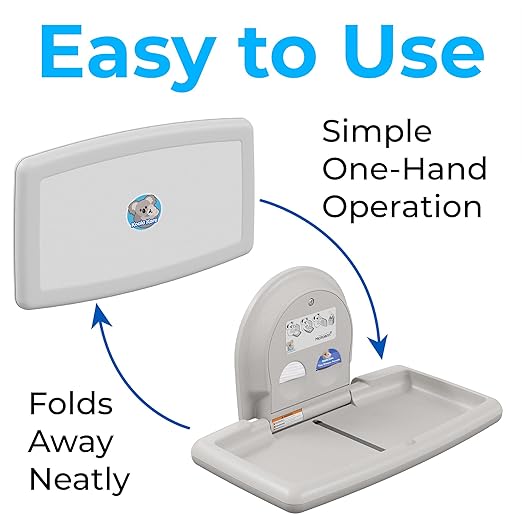 Koala Kare Surface-Mounted Horizontal Baby Changing Station, Model KB300-05 - Image 5