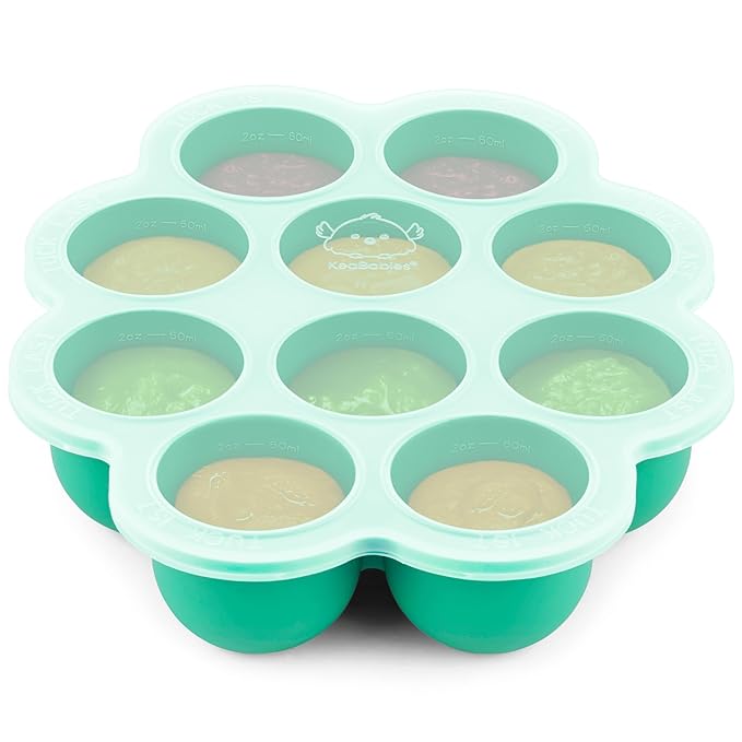 KeaBabies Silicone Food Freezer Trays by KeaBabies