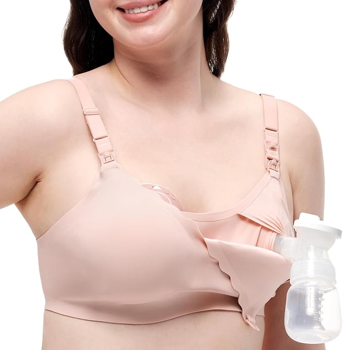 Momcozy 4-in-1 Pumping Bra Hands Free by Momcozy