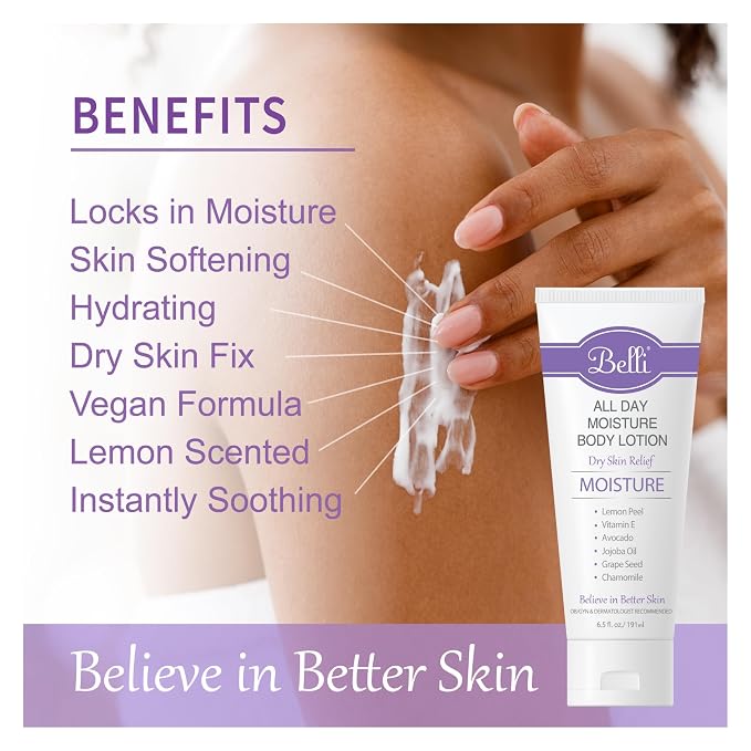 Belli Skincare All Day Moisturizer Body Lotion - Image 4