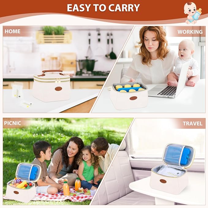 PIIOSER Breast Milk Cooler Bag - Image 7