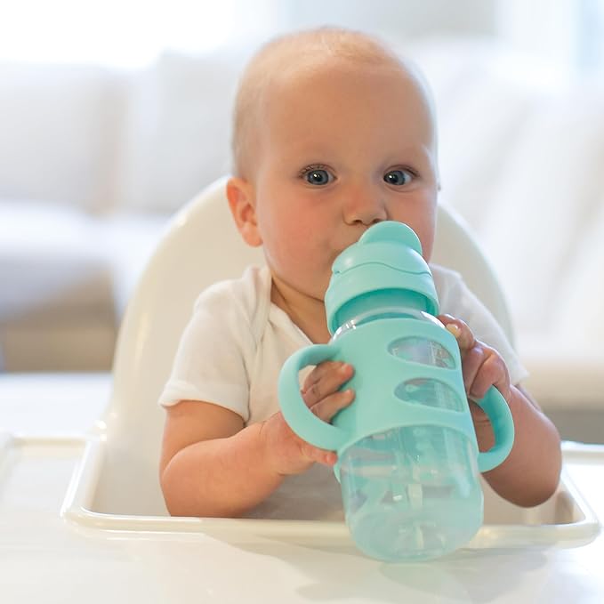 Dr. Brown's Milestones Wide-Neck Sippy Straw Bottle - Image 3