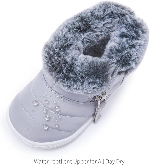 BMCiTYBM Baby Boy Girl Snow Boots Waterproof Winter Warm Booties Nonslip - Image 5