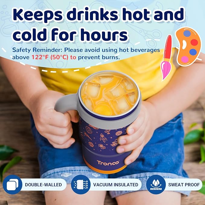 Tronco 14 oz Kids Insulated Tumbler - Image 4