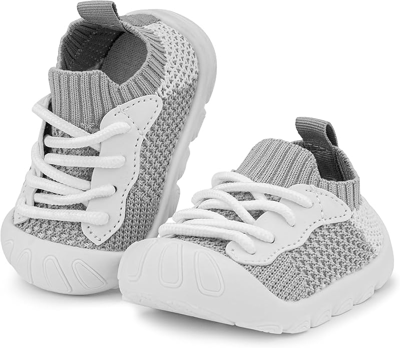 Baby Walking Shoes Toddler Girl Boy Soft Sole Breathable Cotton Canvas Shoes by Charrost
