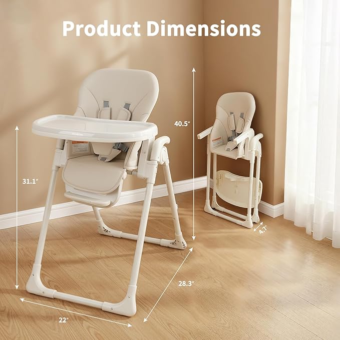 High Chair, Foldable High Chairs - Image 2