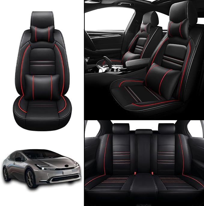 Car Seat Covers for Toyota Prius 2001-2025 | 5-Seats Seat Covers, Waterproof - Image 2
