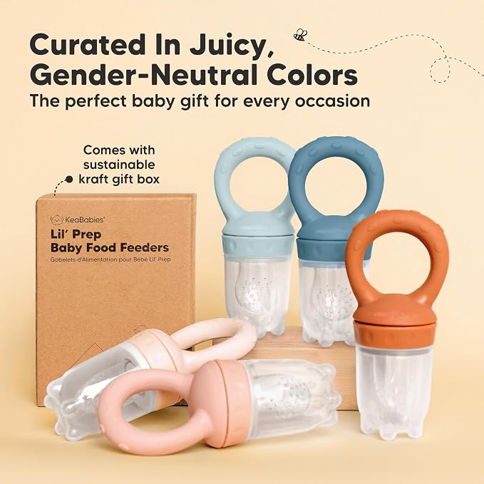 KeaBabies Baby Fruit Feeder 2pk - Image 8