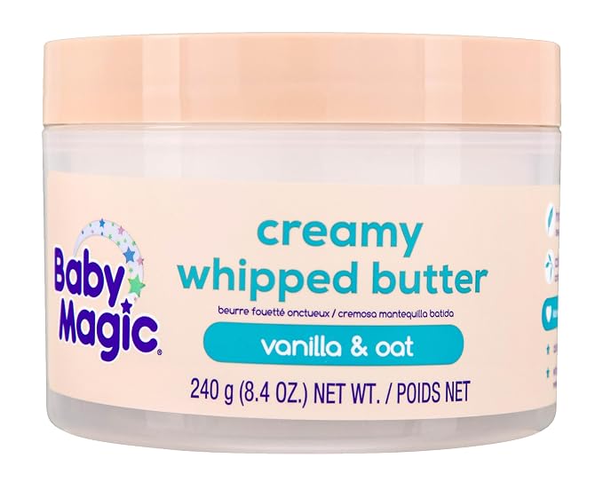 Baby Magic Creamy Whipped Butter Vanilla Oat, 8.4 oz by BabyMagic