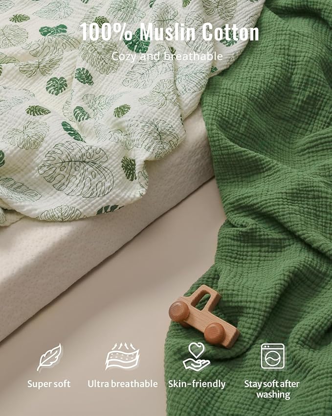 Blissful Diary Muslin Baby Changing Pad - Image 2