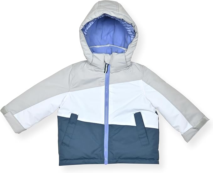 Arctic Quest Little Girls Bib Snow Pants and Ski Jacket Water-Resistant Snowsuit - Image 2
