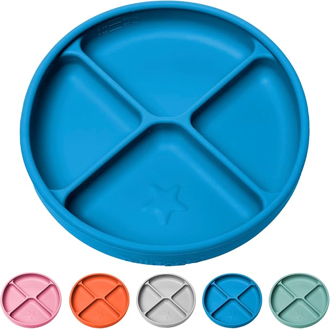 TalkTools Itsy Plate Must-Have Silicone Baby Plates by TalkTools