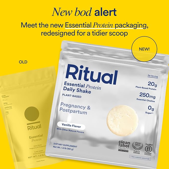 Ritual Prenatal Vegan Plant Based Protein Powder: Choline to Support Pregnancy - Image 6