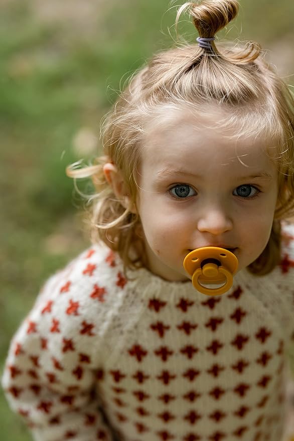 BIBS Pacifiers Colour Collection | Natural Rubber Baby Pacifier | Set of 2 - Image 4