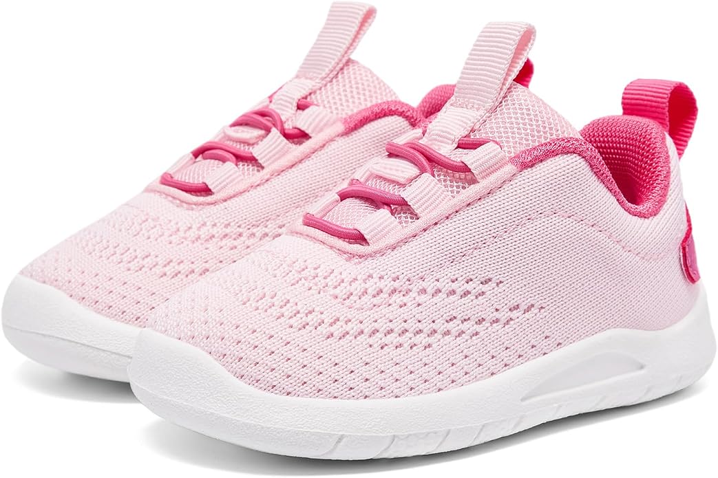 MORENDL Toddler Slip On Sneakers Baby Walking Shoes Non-Slip Breathable Unisex - Image 2