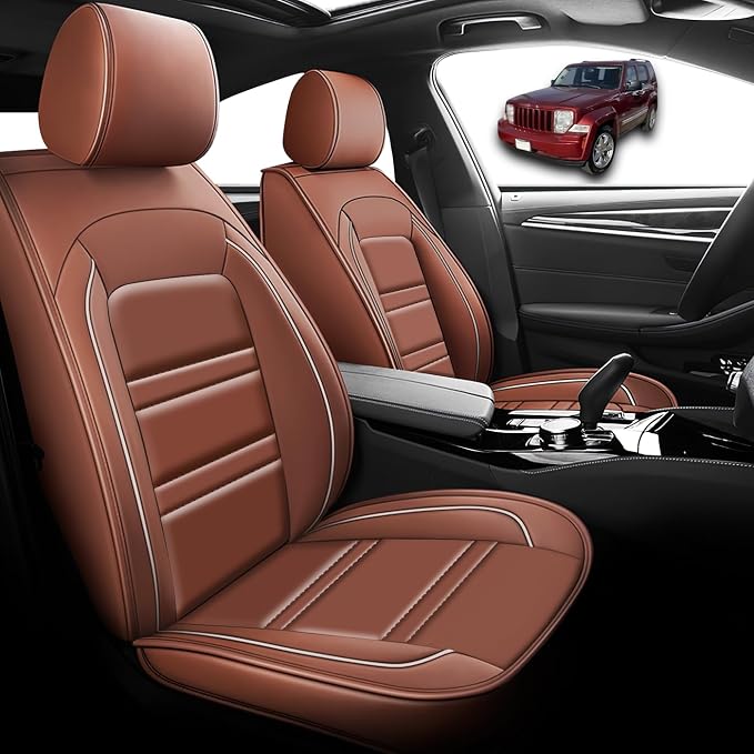 Seat Cover for JP Liberty 2002-2012 | Car Seat Covers Front Seats, Waterproof - Image 2