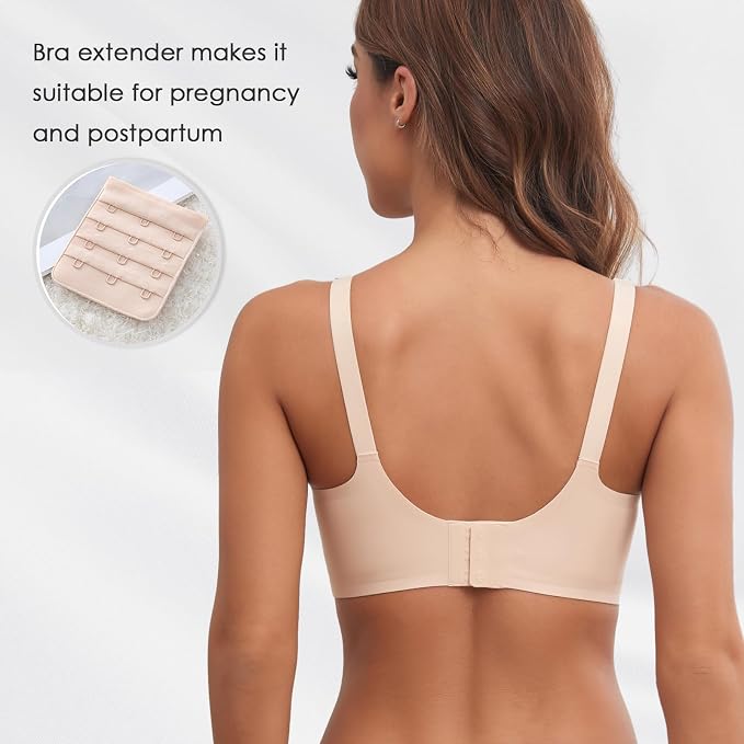 As Fairy Seamless Nursing Bras for Breastfeeding Soft Wireless Sleep Maternity - Image 3