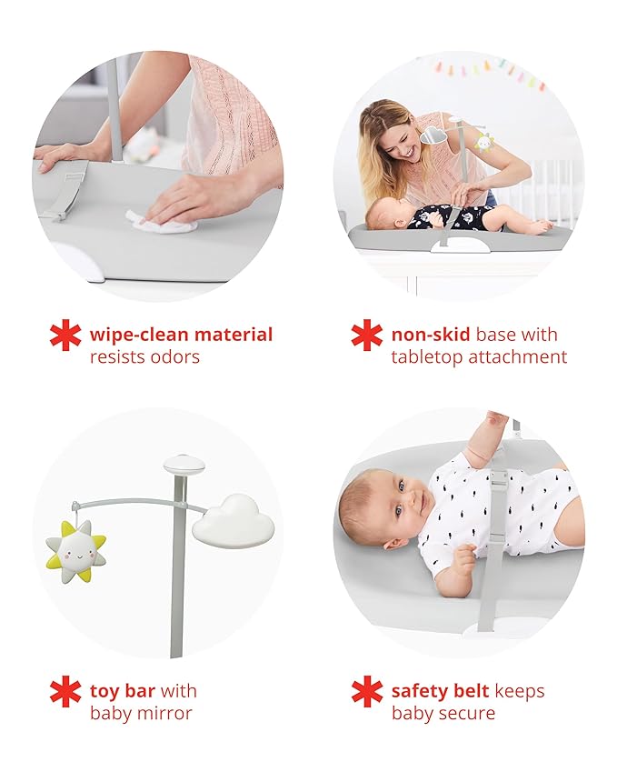 Skip Hop Baby Changing Pad Nursery Style Wipe-Clean Contoured - Image 4