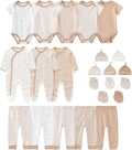 Unisex Baby Boy Girl Clohtes Pants Sets 23 pack Cotton Casual New born Clothing by JELYLOVE