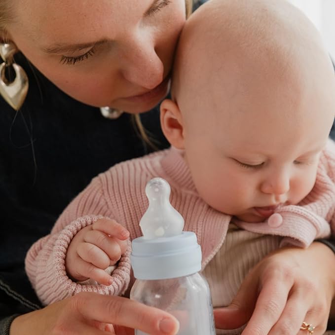 BIBS Baby Bottle 9 oz / 270 ml Silicone Nipple - Image 6