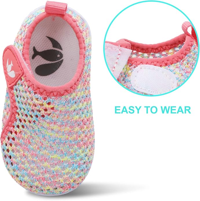 JOINFREE Baby Toddler Water Shoes Boys Girls Sandals Barefoot Kids Breathable - Image 2