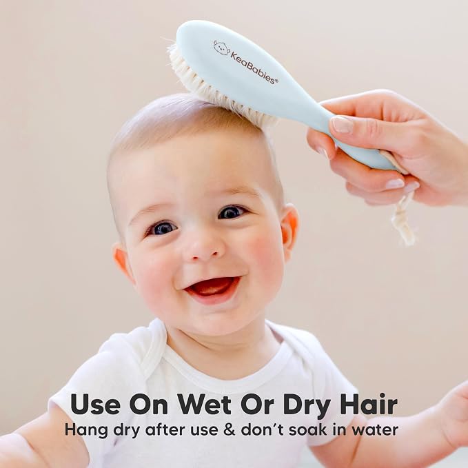 Wooden Baby Hair Brush - Image 6
