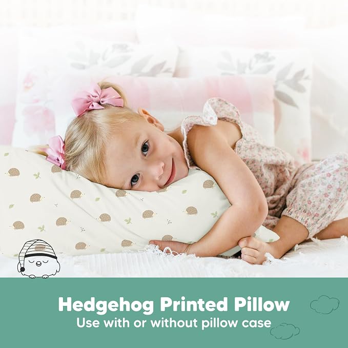 KeaBabies 2-Pack Toddler Pillow 13x18 - Image 6