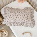 BuLuTu Blue Orchid Flower with Dots Design Kids Pillow Case Standard Size by BuLuTu